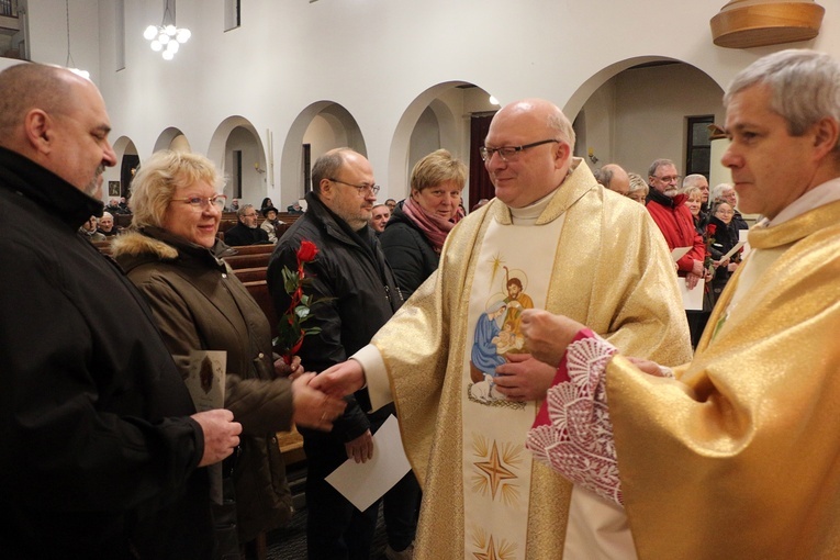 Jubileusze małżeńskie w parafii pw. Świętej Rodziny