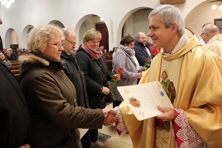 Jubileusze małżeńskie w parafii pw. Świętej Rodziny