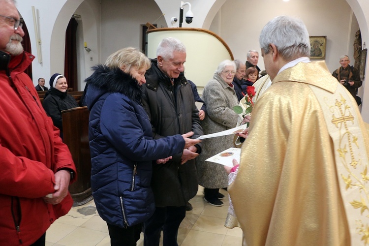 Jubileusze małżeńskie w parafii pw. Świętej Rodziny