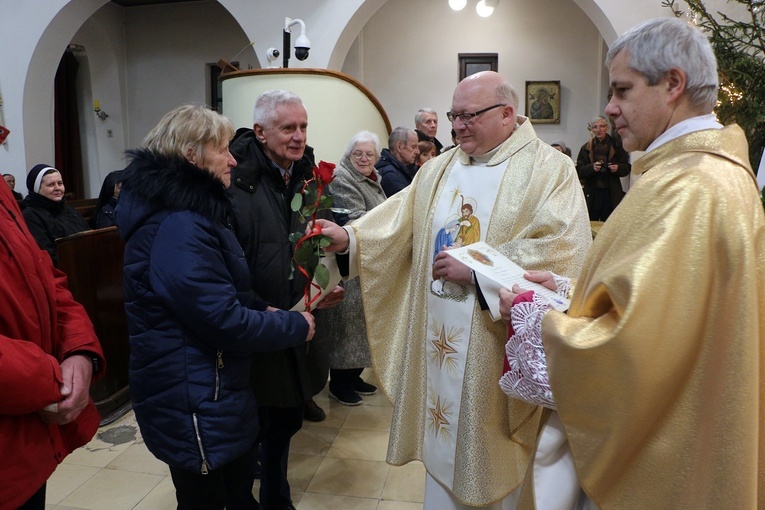 Jubileusze małżeńskie w parafii pw. Świętej Rodziny