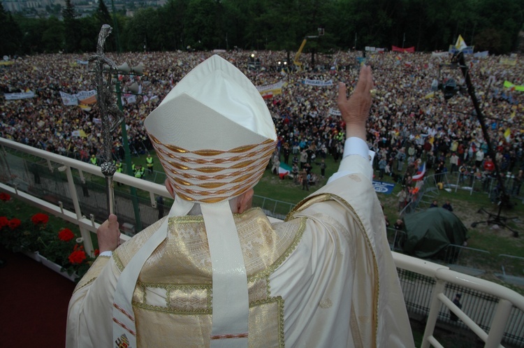 Benedykt XVI w obiektywie Dariusza Świtalskiego