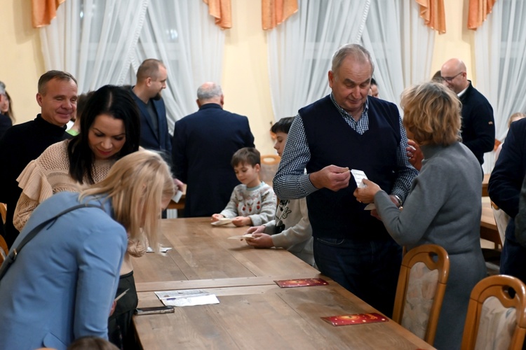 Spotkanie opłatkowe Duszpasterstwa Rodzin w diecezji świdnickiej