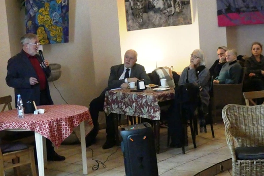 Wieczór Melchiorowski z prof. Rafałem Abdank-Kozubskim w Cieszynie