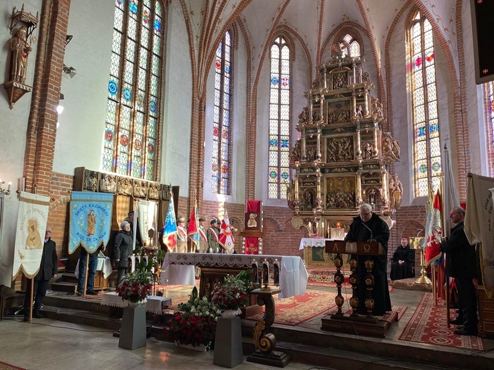 Modlitwa za Ojczyznę i poświęcenie pomnika w Ośnie Lubuskim