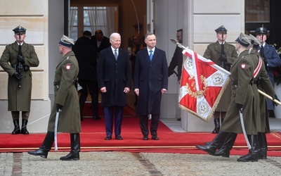 Prezydent Duda podziękował prezydentowi USA za wizytę w Kijowie