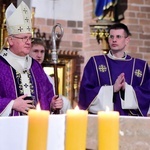 Środa Popielcowa - konkatedra św. Jakuba w Olsztynie