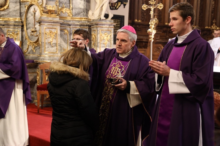 Środa Popielcowa w katedrze