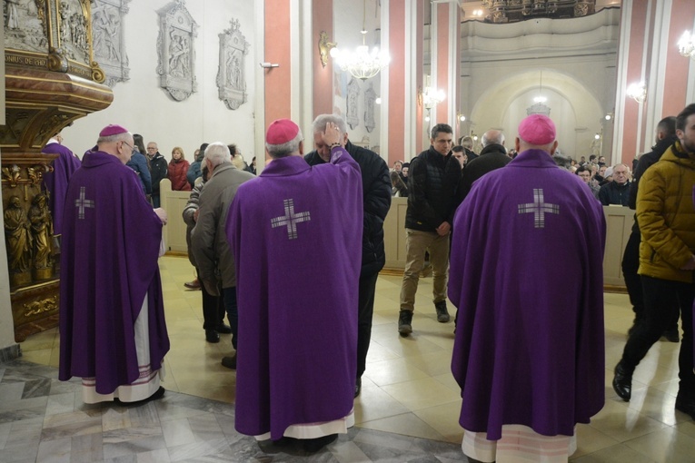 Liturgia stacyjna w pierwszym dniu Wielkiego Postu