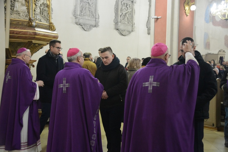 Liturgia stacyjna w pierwszym dniu Wielkiego Postu