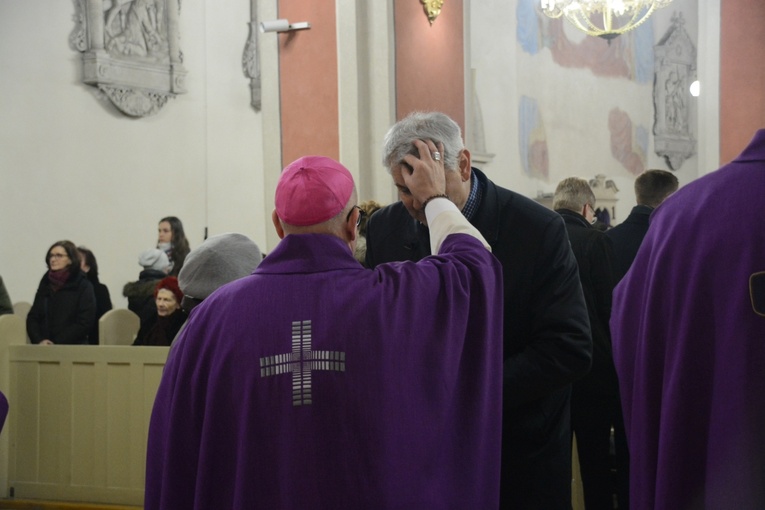 Liturgia stacyjna w pierwszym dniu Wielkiego Postu