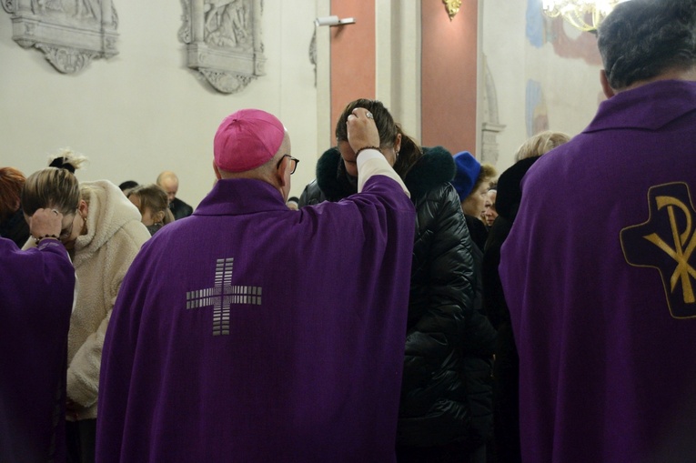 Liturgia stacyjna w pierwszym dniu Wielkiego Postu