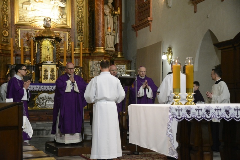 Liturgia stacyjna w pierwszym dniu Wielkiego Postu