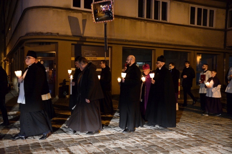 Liturgia stacyjna w pierwszym dniu Wielkiego Postu