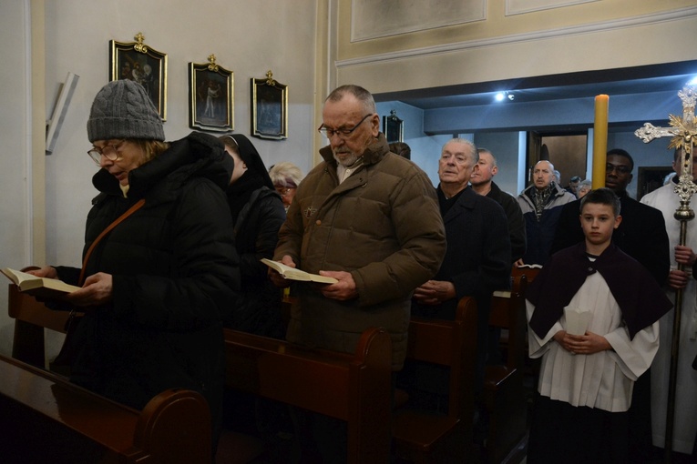 Liturgia stacyjna w pierwszym dniu Wielkiego Postu