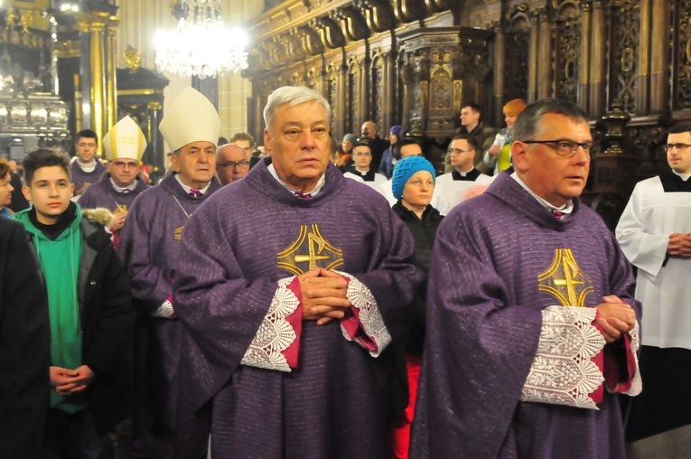 Środa Popielcowa w katedrze na Wawelu 2023