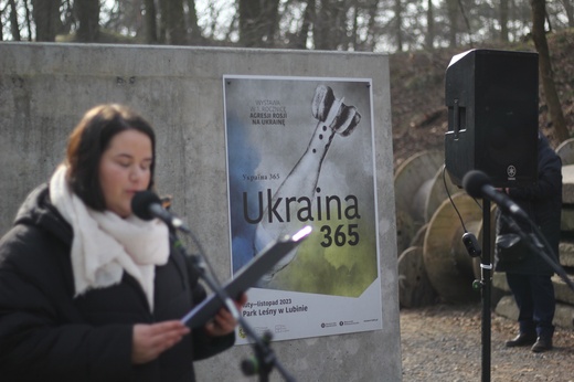 Wystawa o wojnie na Ukrainie