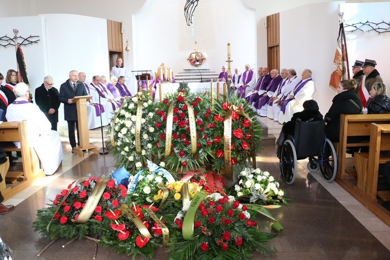 Pogrzeb prof. Witolda Cęckiewicza