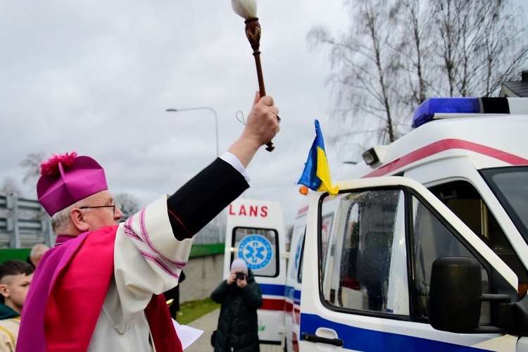 Modlitwa o pokój w cerkwi greckokatolickiej w Ostródzie