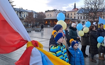 Nowy Targ. Idziemy z Ukrainą w ich drodze krzyżowej