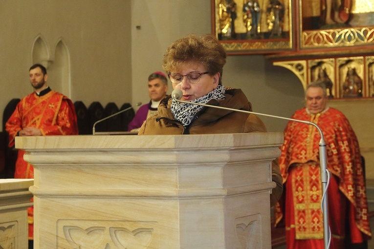 Msza w Koszalinie w rocznicę wybuchu wojny w Ukrainie