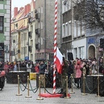 Dzierżoniów. Msza św. i uroczysta przysięga Wojsk Obrony Terytorialnej (WOT)