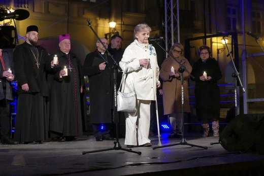 Polacy i Ukraińcy modlili się razem na Rynku w Bielsku-Białej