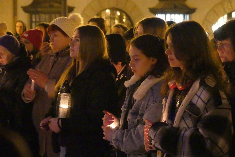 Polacy i Ukraińcy modlili się razem na Rynku w Bielsku-Białej