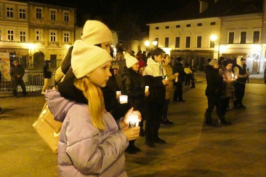 Polacy i Ukraińcy modlili się razem na Rynku w Bielsku-Białej