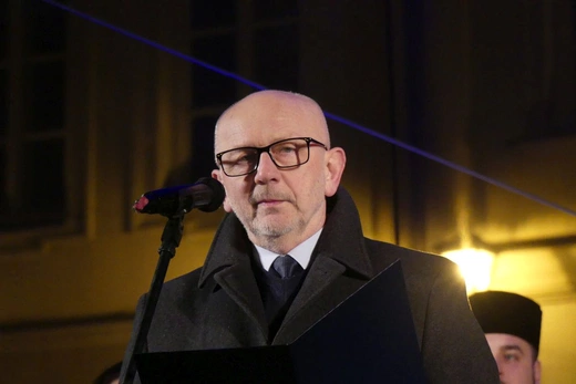 Polacy i Ukraińcy modlili się razem na Rynku w Bielsku-Białej