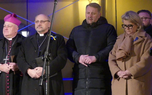 Polacy i Ukraińcy modlili się razem na Rynku w Bielsku-Białej