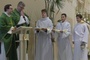 Diecezjalna diakonia liturgiczna podarowała duszpasterstwu LSO dwa welony liturgiczne, które poświęcili księża: Przemysław Gawlas i Jakub Kuliński.