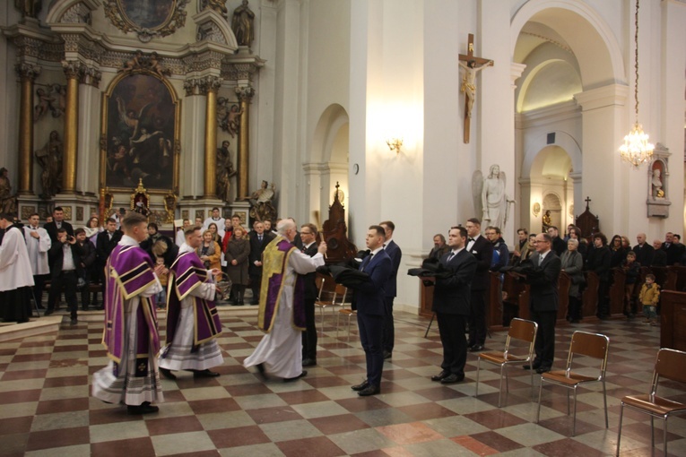 Obłóczyny w seminarium 