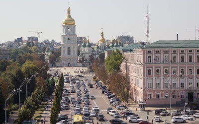 Obecnie w Kijowie jest ok. 3,5 mln ludzi; rok temu było ok. 800 tys.