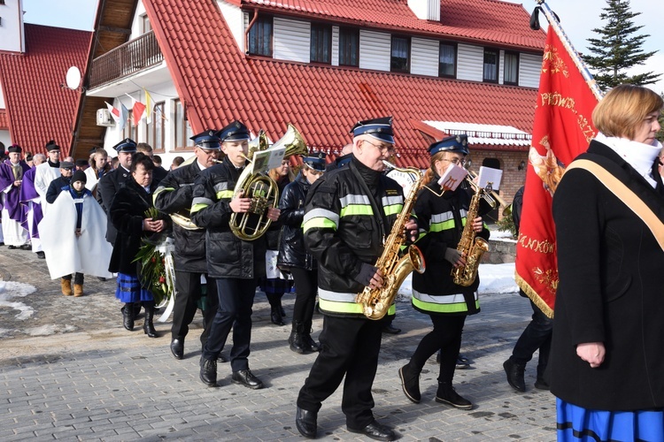 Pożegnanie pierwszego proboszcza w Baninie