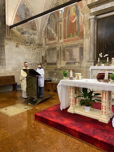 Świebodzice. Zabrali służbę liturgiczną na spotkanie z papieżem