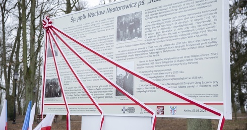 Bohater nieznany. W Karlinie upamiętniono ppłk. Nestorowicza 