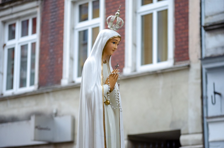 Marcowa procesja różańcowa z Wojownikami Maryi