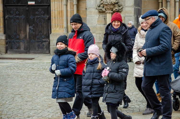 Marcowa procesja różańcowa z Wojownikami Maryi