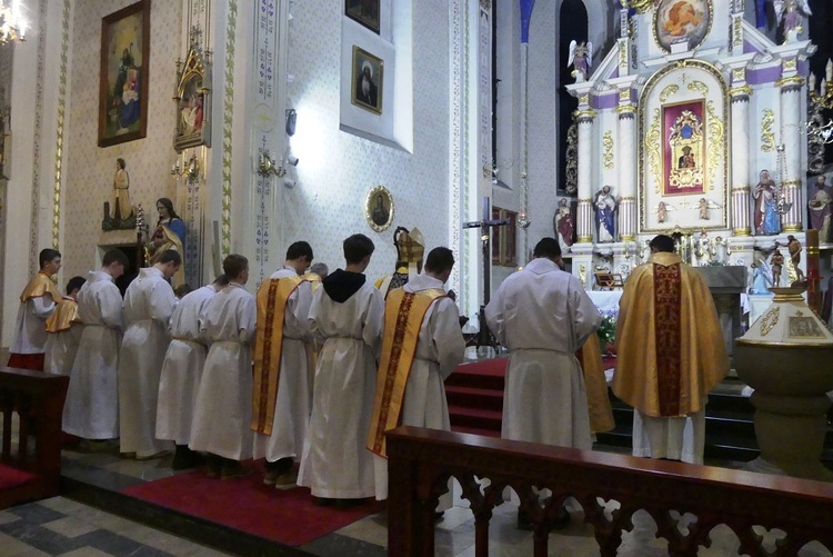 Ze św. Kazimierzem w Rajczy - przy wyremontowanych organach 