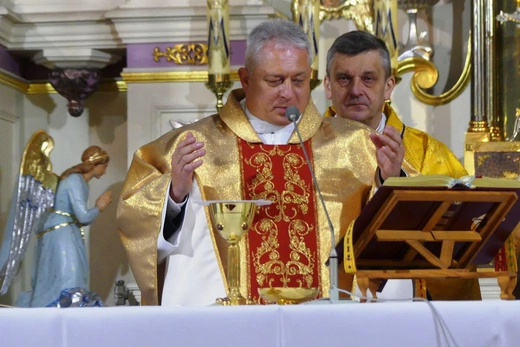 Ze św. Kazimierzem w Rajczy - przy wyremontowanych organach 