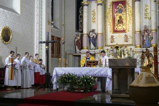 Ze św. Kazimierzem w Rajczy - przy wyremontowanych organach 