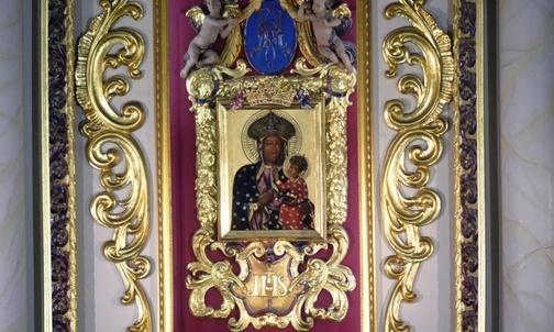 Matka Boża Pani Kazimierzowska z sanktuarium w Rajczy.