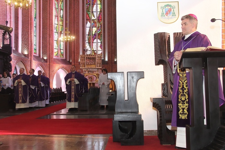 Inauguracja posługi bp. Zielińskiego w Kołobrzegu