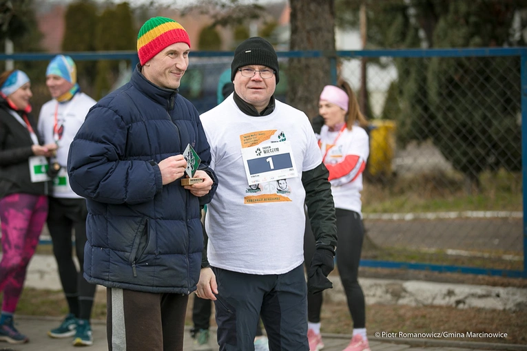 Bieg "Tropem Wilczym" w Marcinowicach