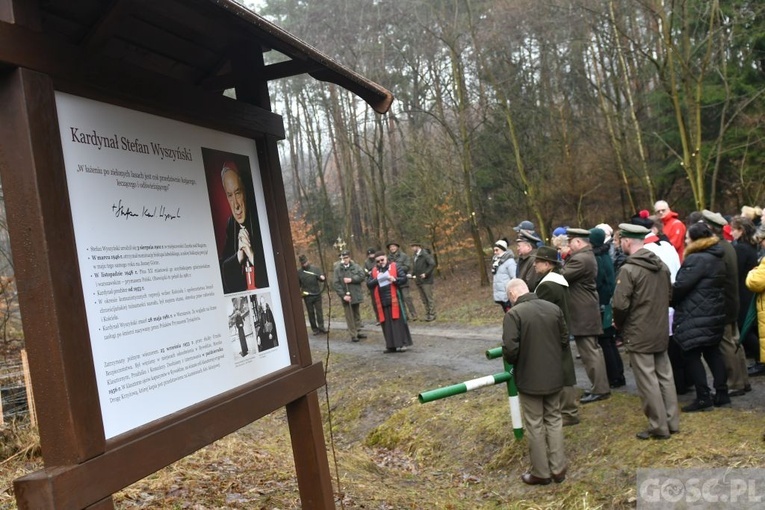 Jenin. Poświęcenie leśnej drogi krzyżowej
