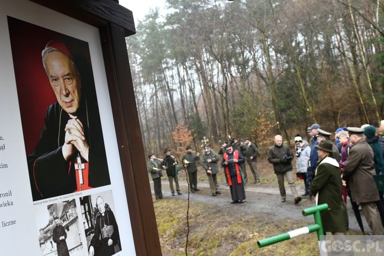 Jenin. Poświęcenie leśnej drogi krzyżowej