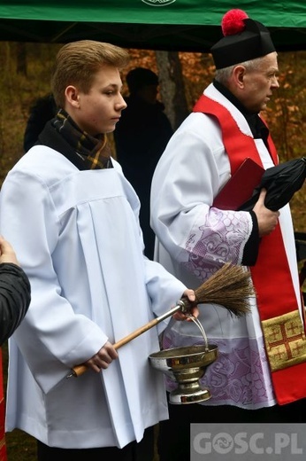 Jenin. Poświęcenie leśnej drogi krzyżowej