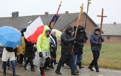 Droga Krzyżowa w intencji trzeźwości narodu w byłym KL Auschwitz-Birkenau - 2023