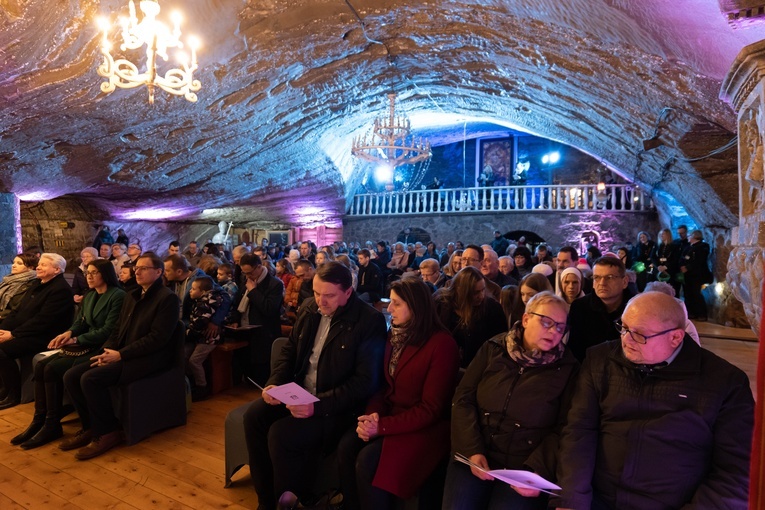 Bochnia. Uroczystość Domowego Kościoła w kopalni