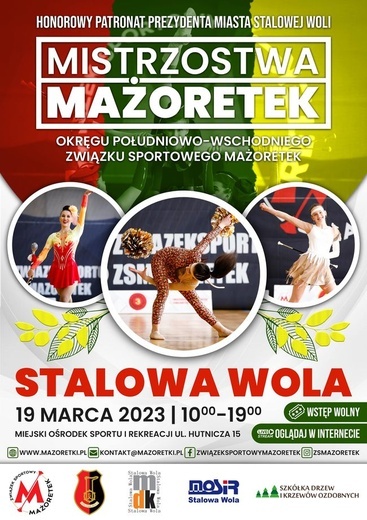  Stalowa Wola. Mistrzostwa mażoretek